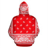 Red Bandanna Hoodie-Express Line - Painteye