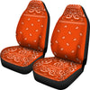 Orange Bandana Seat Covers