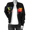 Black Wanderlust Bomber Jacket