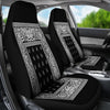 Black Bandanna Car Seat Covers - Painteye