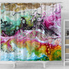 Colorful Haze Abstract Shower Curtain - Painteye