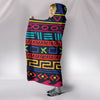 Customised Hoodie Blanket CrissCross Tribal Pattern - Painteye