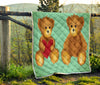 Teddy Bears Cot Quilt