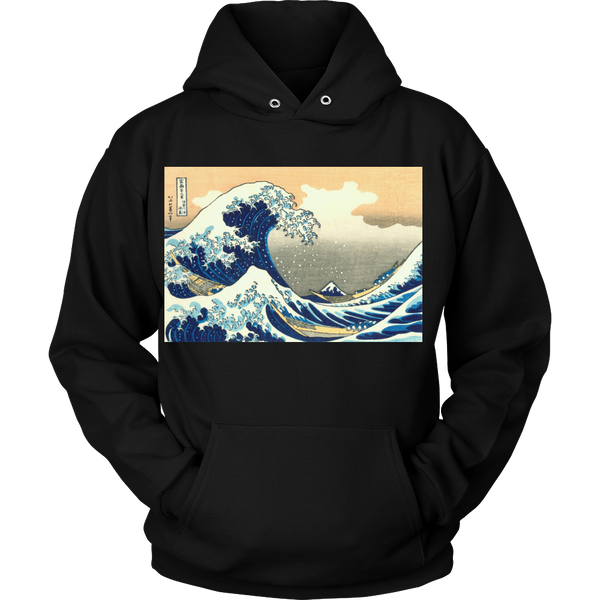 "Great Wave Off Kanagawa" Hoodie - Painteye