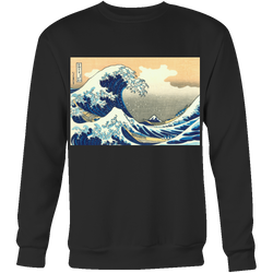 "Great Wave Off Kanagawa" Sweatshirt - Painteye