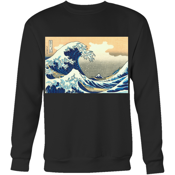 "Great Wave Off Kanagawa" Sweatshirt - Painteye