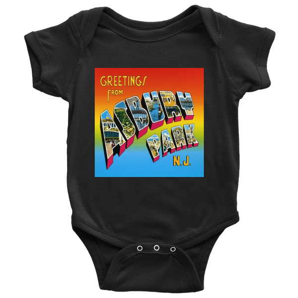 "Greetings From Asbury Park" Onesie - Painteye