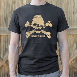 Never Say Die  Mens T Shirt - Painteye