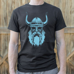 Bearded Viking Mens T Shirt - Painteye