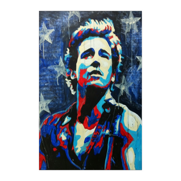 Bruce Springsteen USA Poster - Painteye