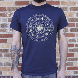 Zodiac Wheel Mens T Shirt - Painteye